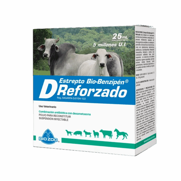 <span style="color: #626565;">ESTREPTO D REFORZADO 5 M.U.I. </span><br><span style="color: #008581;">5%</span>